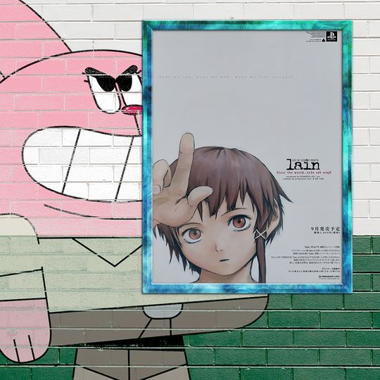 Discover Serial Experimental Lain Premium Matte Vertical Poster