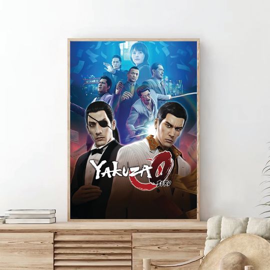 Discover Yakuza 0 Premium Matte Vertical Poster