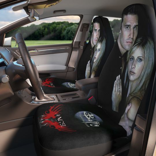 Discover Buffy and Angel Car Seat Covers