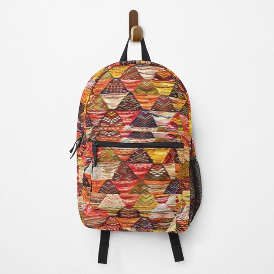 Discover Colorful Bohemian Moroccan Pattern  Backpack