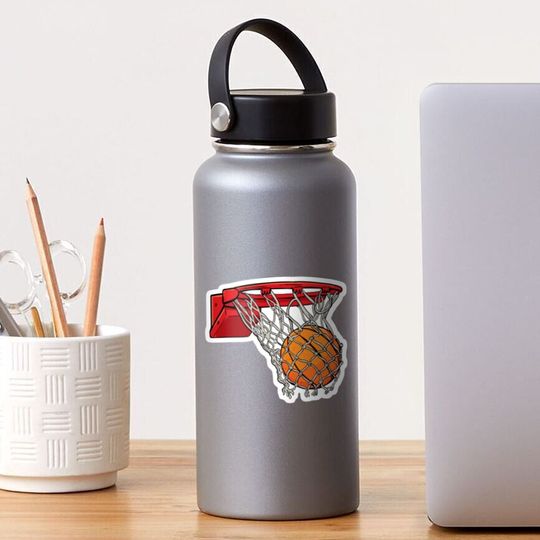 Discover Basketball Sticker