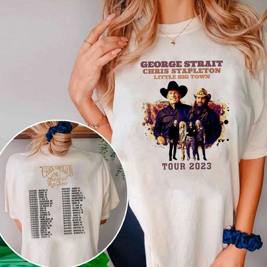 Discover Chris Stapleton Little Big Town Tour 2023 Shirt