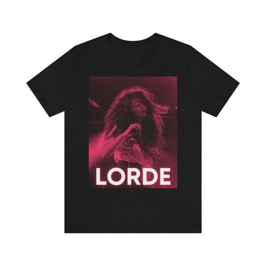 Discover LORDE T-Shirt, Music Shirt Gift, Music Merch