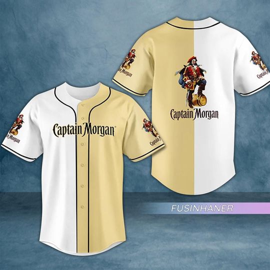 Discover Captain Morgan Baseball Jersey