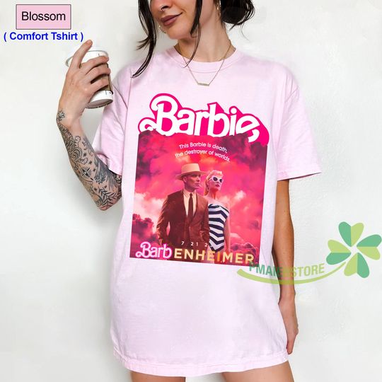 Discover Barbenheimer Vintage Shirt, Barbie and Oppenheimer