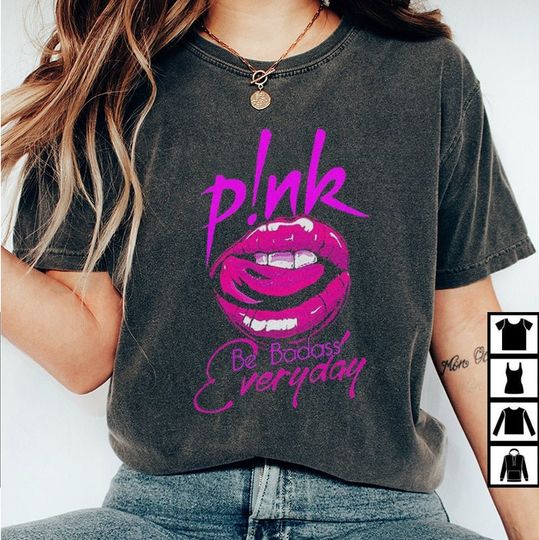 Discover P!nk Pink Singer Summer Carnival 2023 Tour T-Shirt, Trustfall Album T-Shirt