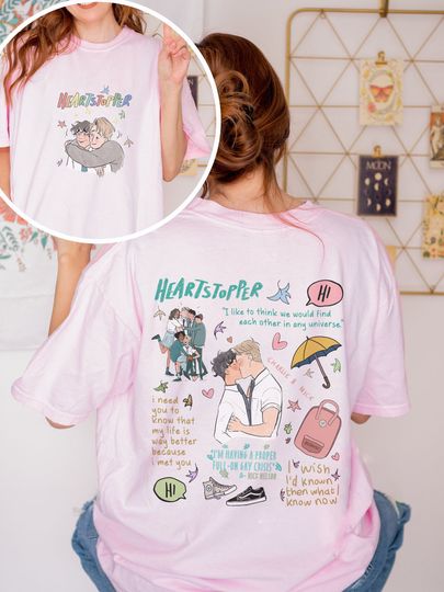 Discover Heartstopper Shirt, Heart T-Shirt
