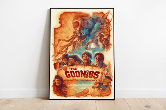 Discover The Goonies Movie Poster - 1985