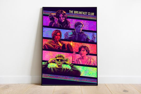 Discover The Breakfast Club 1985 / The Breakfast Club Poster / Movie Poster