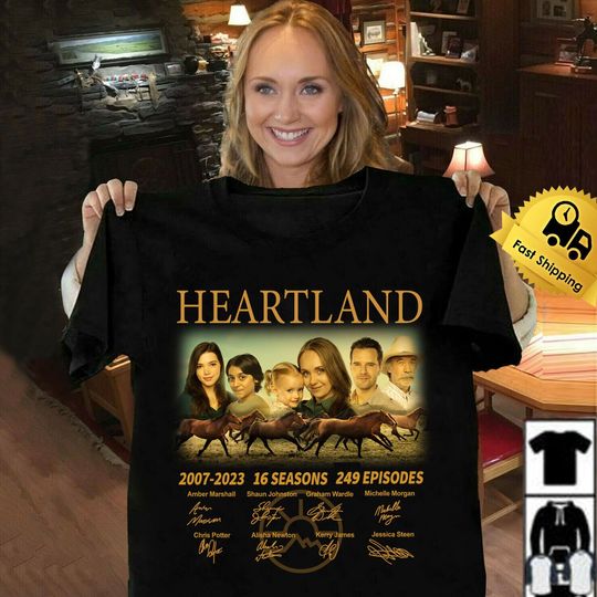 Discover 16 Years 2007 2023 Heartland Anniversary Signature Movie Shirt