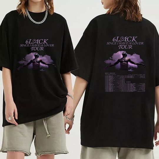 Discover 6Lack Since I Have A Lover 2023 Tour T Shirt