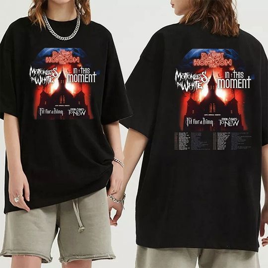 Discover The Dark Horizon Co-headline Tour With In This Moment And Motionless T Shirt