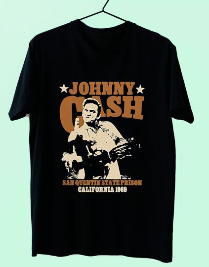 Discover Johnny Cash T-Shirt, Gift for Johnny Cash Fans Shirt
