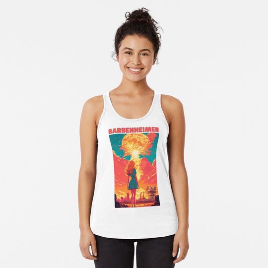 Discover Barbie Oppenheimer 2023 Barbenheimer Tank Top