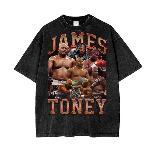 Discover James Toney  Snow Wash T-Shirt