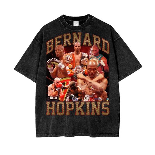 Discover Bernard Hopkins  Snow Wash T-Shirt