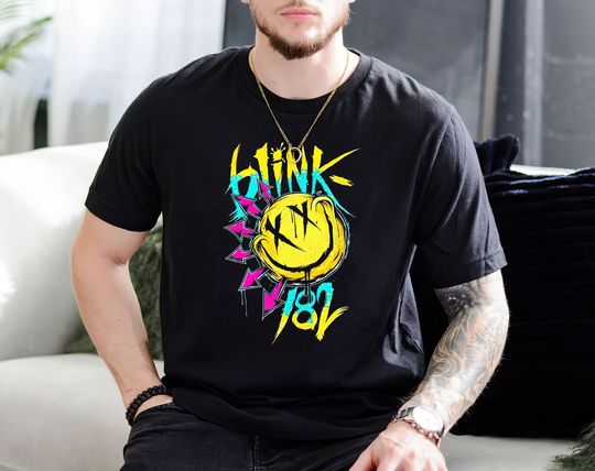 Discover B182 2023 World Tour Happy Face Tee