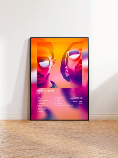 Discover Album Poster In the legend of PNL Poster