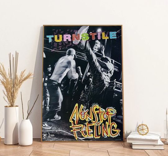 Discover Turnstile  Hardcore Punk Music Band Poster, Music Poster, Gift For Fans
