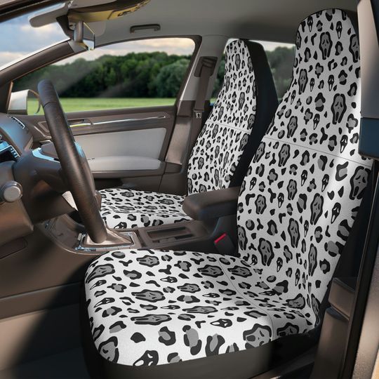 Discover Ghostface Car Seat Covers - Scary Movie Accessories