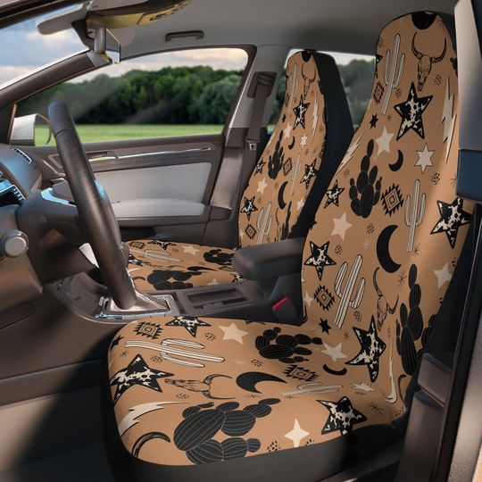 Discover Western aztec car seat covers