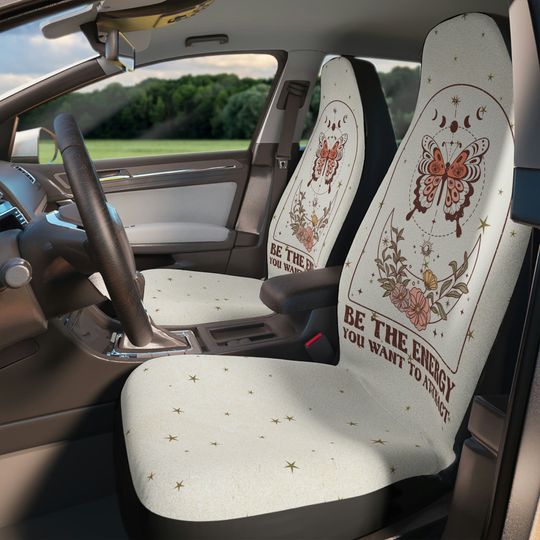 Discover Car Seat Covers Set Mystic Butterfly