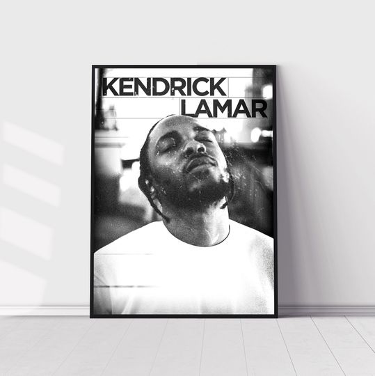 Discover Kendrick Lamar Poster, Kendrick Lamar Art Music Poster