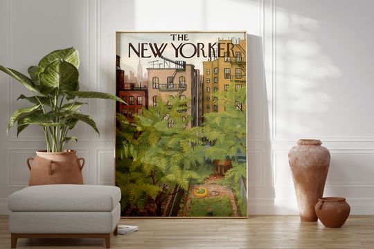 Discover The New Yorker Vintage Magazine Poster