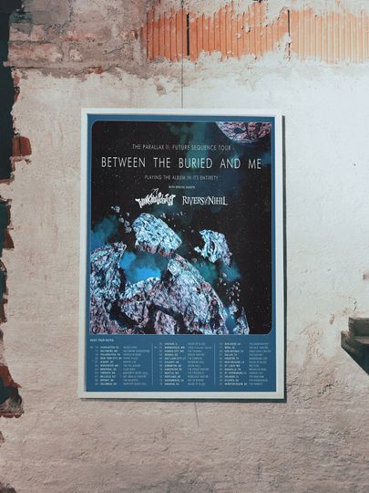 Discover Between The Buried And Me - Tour 2023 Poster