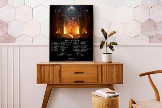 Discover Illenium Live North America 2023 Poster