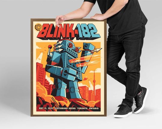 Discover Blink -182 May 26th 2023 Poster