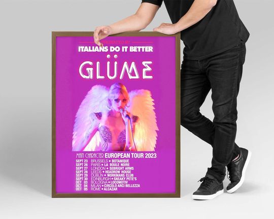 Discover Glme Announces 2023 Uk and European Tour Poster