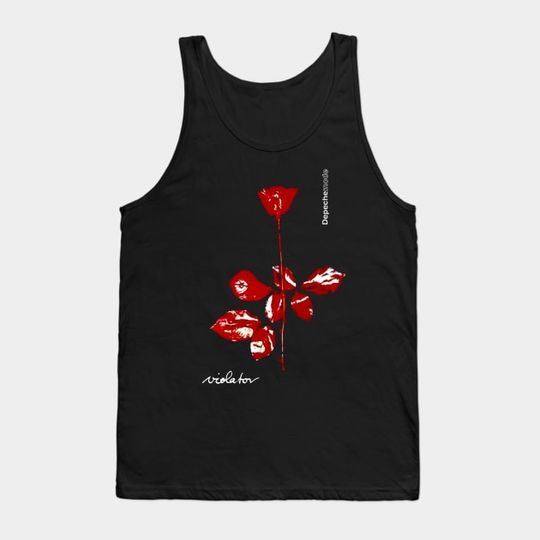 Discover Violator Red - Depeche Mode - Tank Top