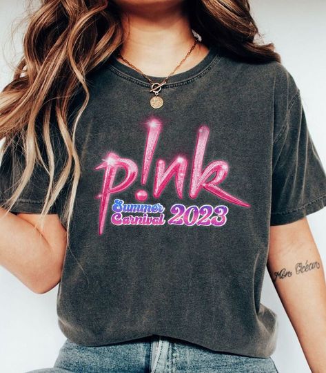 Discover PINK Shirt, P!nk Summer Carnival Tour 2023 Shirt
