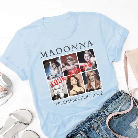 Discover Madonna Shirts, The Celebration Tour Tees