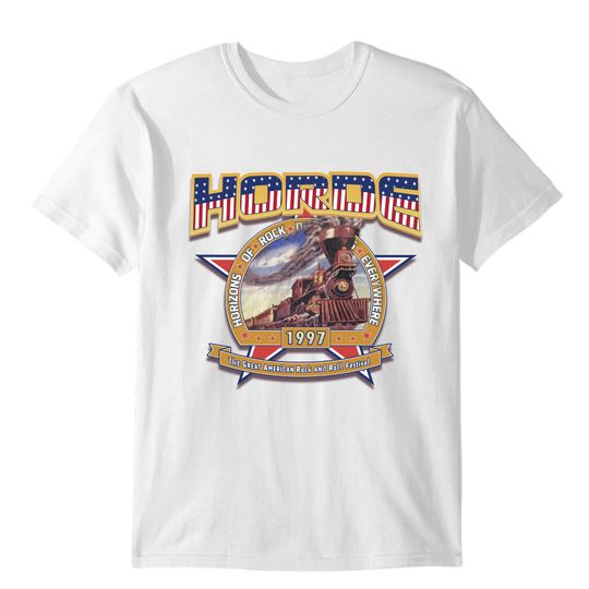 Discover Vintage 1997 HORDE Festival Neil Young T-shirt