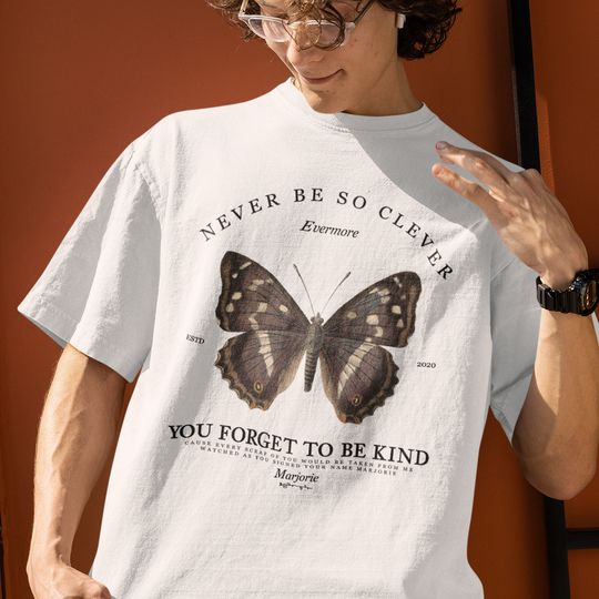 Discover Never Be So Clever Shirt, Never Be So Kind Shirt, Marjorie Shirt, Evermore Merch