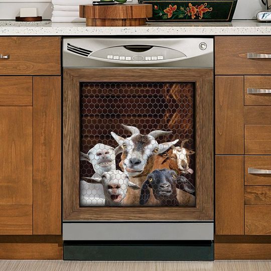 Discover Goat Dishwasher Decor - Home Accessory