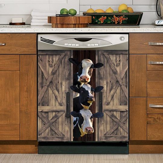 Discover Heifer Dishwasher, Funny Cow Dishwasher Cover