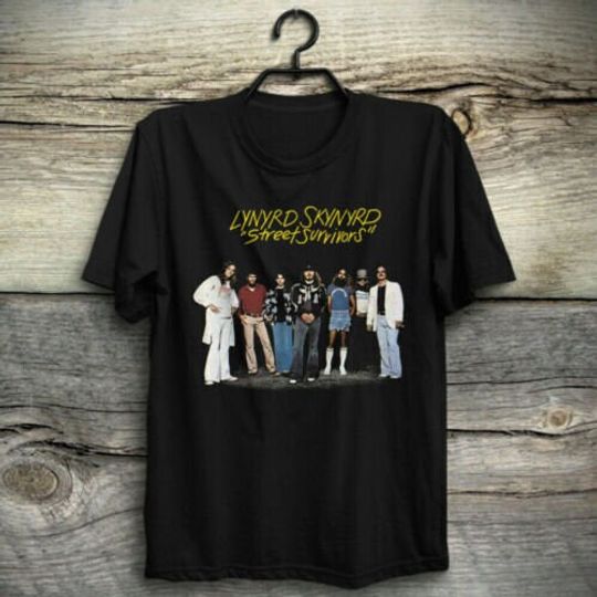 Discover Lynyrd Skynyrd T-Shirt, Street Survivors Gary Rossington Collins Tee