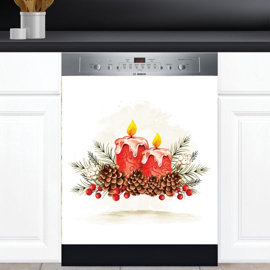 Discover Vintage Pattern Dishwasher Cover