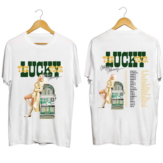 Discover Megan Moroney 2023 Lucky Tour Shirt