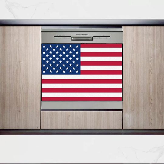 Discover USA Flag Dish Washer Cover