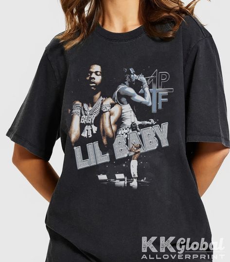 Discover Lil Baby Shirt, Lil Baby It's Only Us Tour T-Shirt