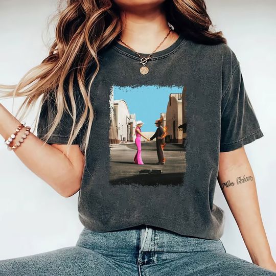 Discover Barbenheimer T-shirt, Barbie Oppenheimer Shirt, Christopher Nolan Cillian Murphy Margot Robbie shirt