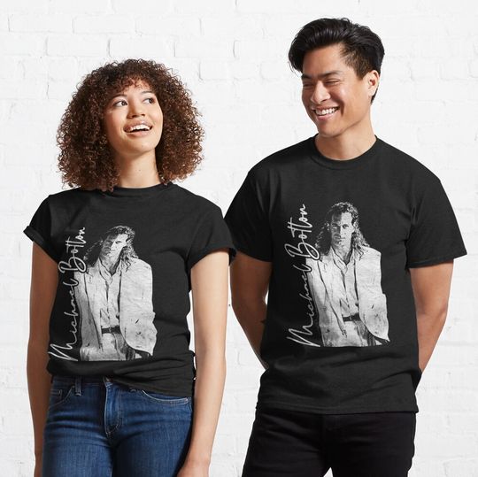 Discover Michael Bolton _ 90s Style Fan Design  Classic T-Shirt