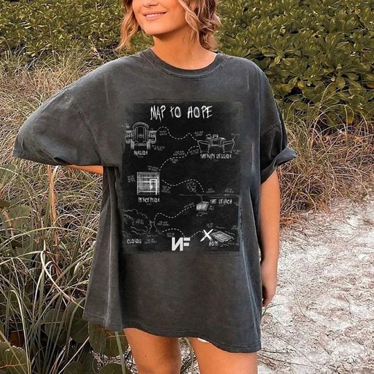 Discover Vintage NF Rapper T-Shirt - Hope Album Concert Merch, Retro Style