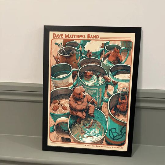 Discover Dave Matthews Band 2023 Poster, June 27th-2023