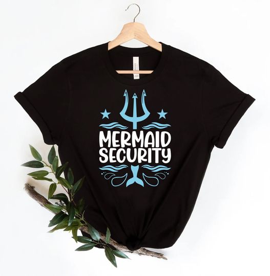 Discover Mermaid Security Party Shirt for Fun Gatherings