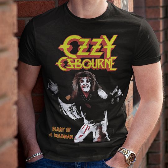 Discover Ozzy Osbourne Diary Of A Madman T-Shirt